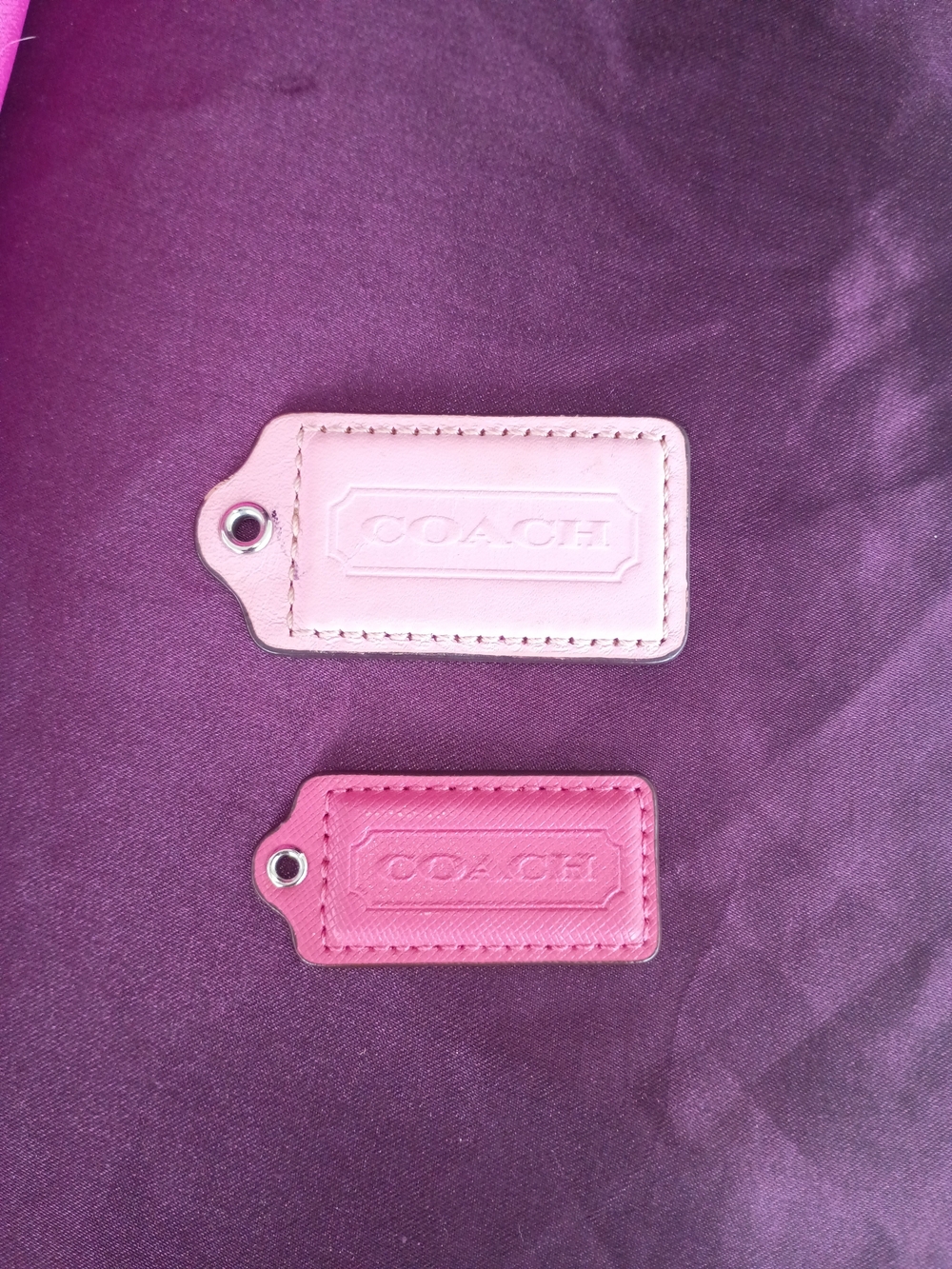 Coach Hang Tags